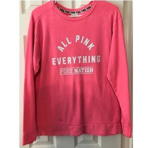 PINK sweatshirt!